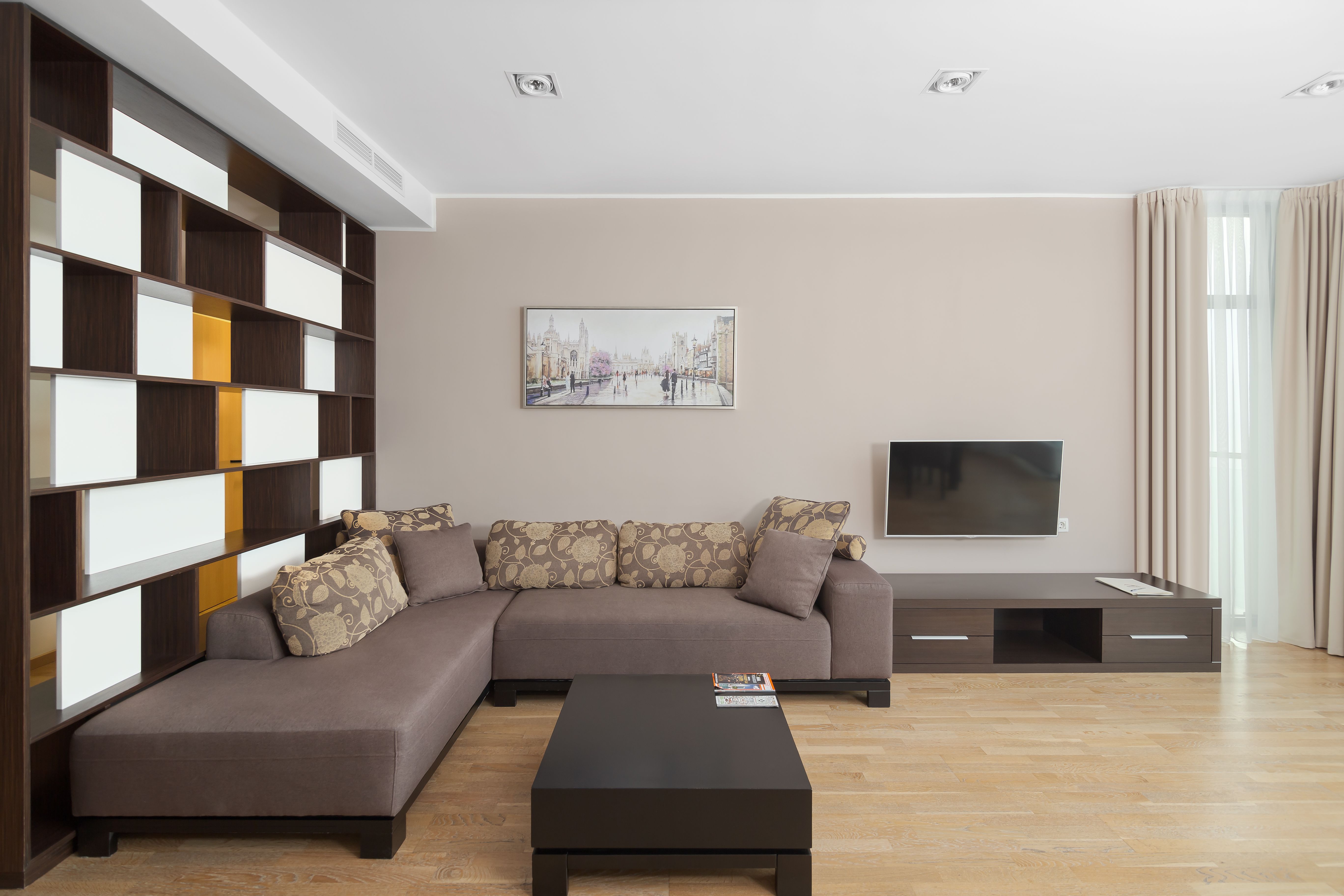 Four-room apartment with three bedrooms